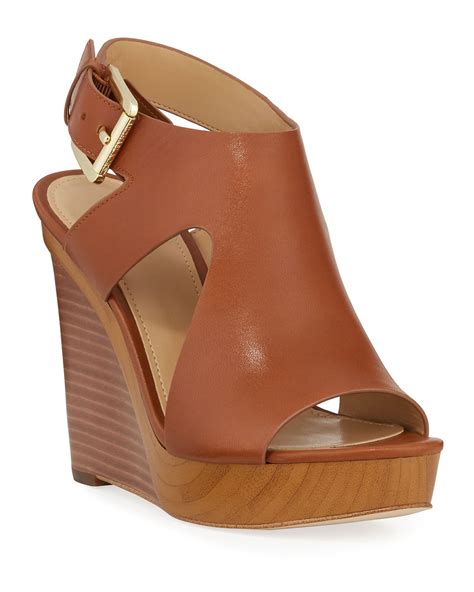 michael michael kors josephine wedge cheap|michael kors jet set.